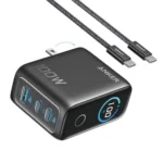 Anker Charger 100W 3 Ports Smart Display with Usb-C to Usb-C Cable 2-Pin - Image 3
