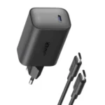 Anker Nano Charger 100w with 6ft Usb-C to Usb-C Foldable Plug 2-Pin (EU) - Image 2