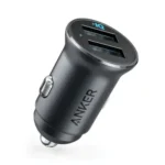 Anker PowerDrive 2 Alloy Metal 24W Mini Car Charger 2 Ports A2727