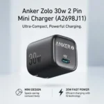 Anker Zolo 30w 2 Pin Mini Charger (A2698J11)