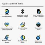 Apple Logo Watch 8 Ultra - Image 7