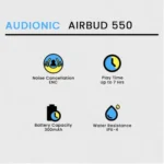Audionic Airbud 550 - Image 28