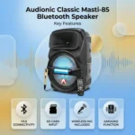Audionic Classic Masti-85 Bluetooth Speaker - Image 2