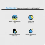 Audionic Trance Airbud 820 With ANC - Image 2
