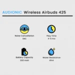 Audionic Wireless Airbuds 425 - Image 7