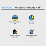 Audionic Wireless Airbuds 425 - Image 17