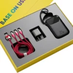 Baseus 3 in 1 Fast Charging Gift Set (Power Bank, Adapter And Cable) - Image 3