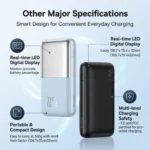 Baseus Bipow Pro 22.5W Power Bank 20000mAH - Image 5