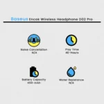 Baseus Encok Wireless Headphone D02 Pro - Image 7