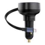 Baseus Enjoyment Pro Car Charger C+Retractable Type-C Cable 60W - Image 4