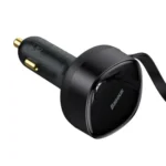 Baseus Enjoyment Retractable 2-in-1 Car Charger C+L 30W CCGTX00001 - Image 3