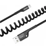 Baseus Fish Eye Spring Data Cable USB For IP 2A - Image 3