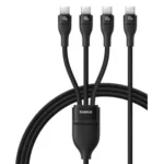 Baseus Flash Series 3 One-for-three Fast Charging Cable Type-C to C+C+C 100W