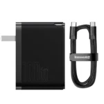 Baseus GaN5 Pro Charger C+U 100W CN (With Mini Cable C to C 100W) - Image 2