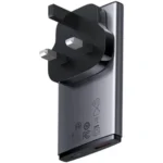 Baseus GaN5 Pro Ultra-Slim Fast Charger C+U 65W With Universal Plugs - Image 3