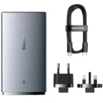 Baseus GaN5 Pro Ultra-Slim Fast Charger C+U 65W With Universal Plugs