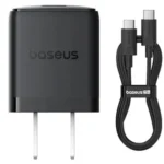 Baseus Palm 30W 1C Fast Charging Adapter With Type-C To Type-C Cable