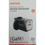 Faster FC-092PD 45W GAN PD Plus USB Multi-Fast Charger