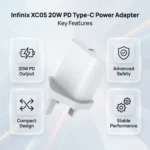Infinix XC05 20W PD Type-C Power Adapter - Image 2