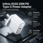 Infinix XC05 20W PD Type-C Power Adapter - Image 5