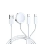 Joyroom S-IW007 3-in-1 Magnetic Charger+Dual Lightning cable (USB-A) 1.2m