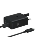Samsung 50W 3 Pin Power Adapter Duo With Type-C to Type-C Cable