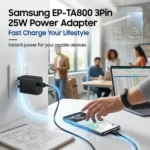 Samsung EP-TA800 3Pin 25W Power Adapter - Image 3