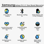 Samsung Galaxy Fit 3 (1 Year Brand Warranty) - Image 28