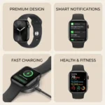 SR10 Series 10 Apple Logo Smart Watch - Image 2