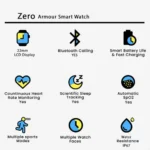 Zero Armour Smart Watch - Image 7
