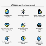 Zero Jewel Pro Smartwatch - Image 2