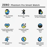 Zero Phantom Pro Smart Watch - Image 16