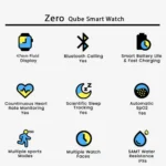 Zero Qube Smart Watch - Image 2